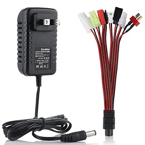 RC Battery Charger for 4.8V 7.2V 8.4V 9.6V NiMH/NiCD...