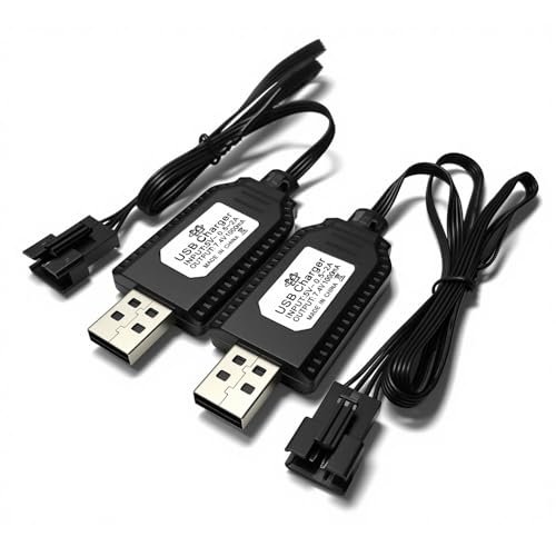 SM-4P USB Charger for 7.4V Li-ion Battery,Compatible with...