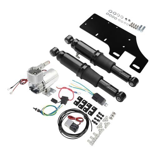 XFMT Motorcycle Adjustable Rear Air Ride Suspension Kit...
