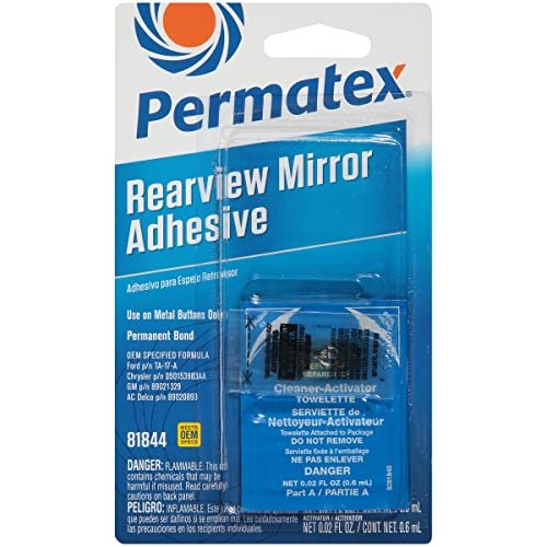 Permatex Rearview Mirror Adhesive, Adhesive .3ml/Primer...