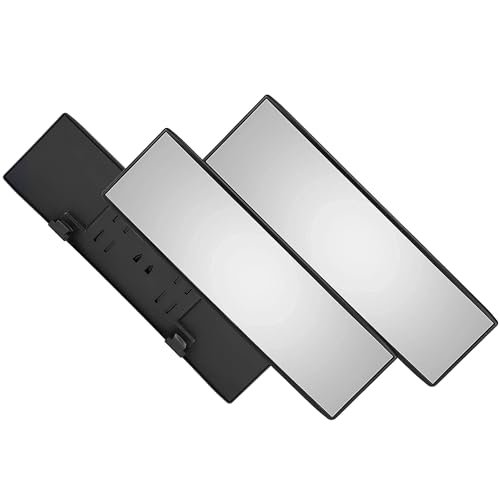 Verivue Universal Panoramic 12-Inch Rear View Mirror Pack...