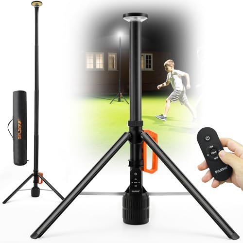 SYLSTAR 360° Rechargeable Work Light with Remote...