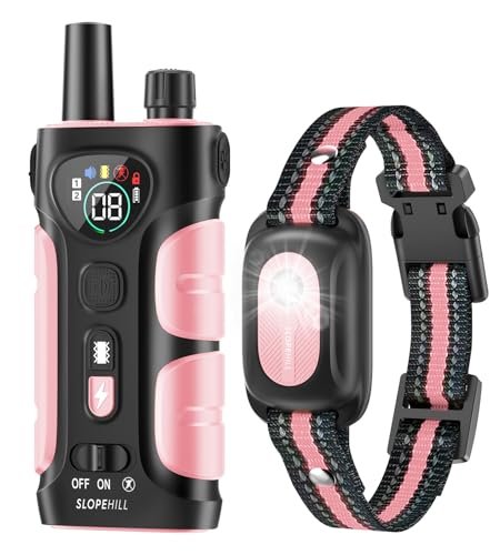 SLOPEHILL Dog Shock Collar,4200FT Dog Training Collar with...