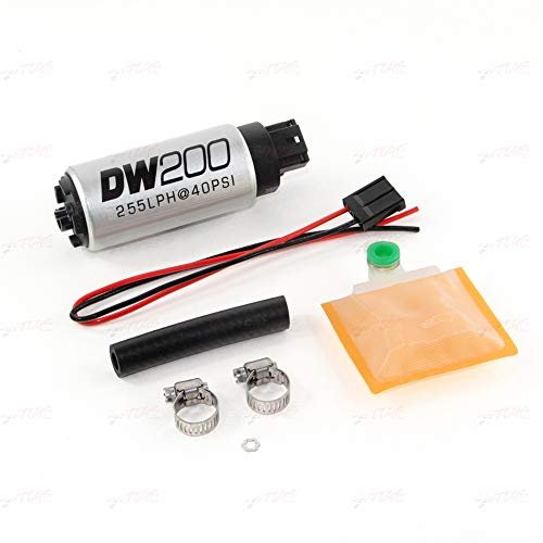 DeatschWerks (9-201-1000) 255 LPH In-Tank Fuel Pump with...