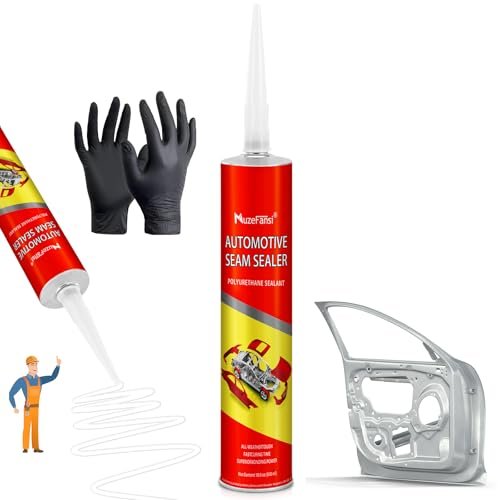 Automotive Polyurethane Seam Sealer, Quick-Set Joint & Body...