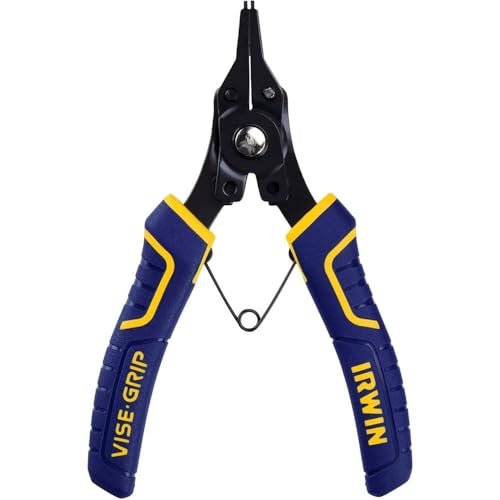 IRWIN VISE-GRIP Convertible Snap Ring Pliers, 6-1/2-Inch...