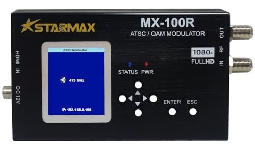 StarMax MX-100R HDMI to ATSC/J.83B QAM Modulator (1080p HD)