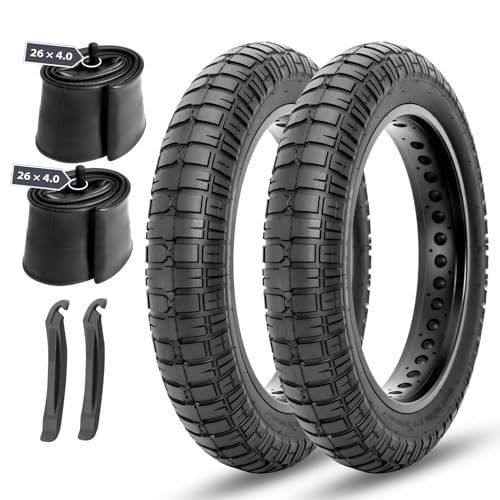 MOHEGIA E-bike Fat Tires Replacement Set: 2 Pack 26x4.0...