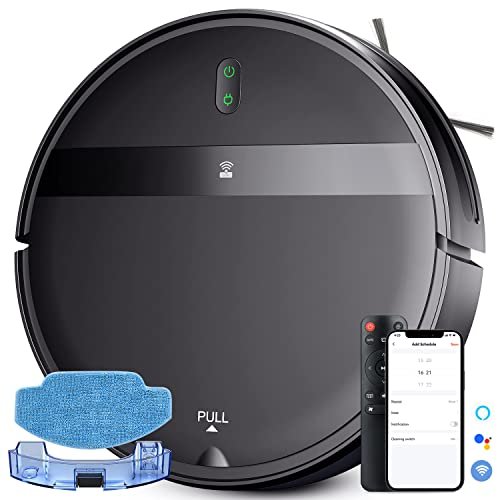 Kilgone Robot Vacuum and Mop Combo for Pet Hair &...