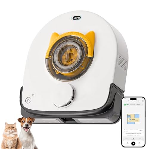 UBPET Robot Vacuum Cleaner, 22,000Pa Ultra-Strong Suction -...