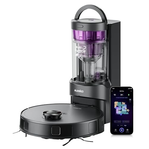 Eureka E20 Plus Robot Vacuum and Mop Combo, Robot Vacuum...