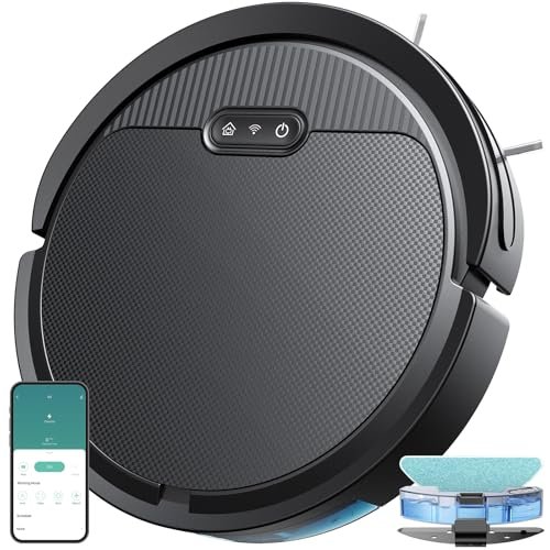 Kipvvo V3 Robot Vacuum and Mop Combo,Self-Charging,5000pa...