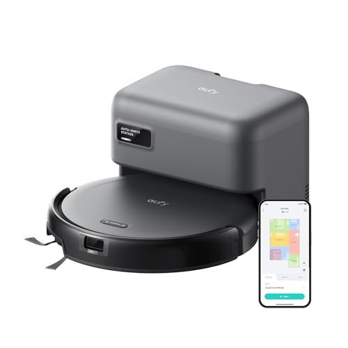eufy C10 Robot Vacuum Self Emptying, 8 Weeks Hands Free,...