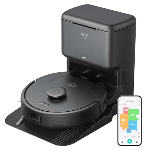 eufy L60 Robot Vacuum with Self Empty Station, Hair...