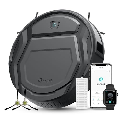 Lefant M210 Pro Robot Vacuum, Slim Quiet, 3 Adjustable...
