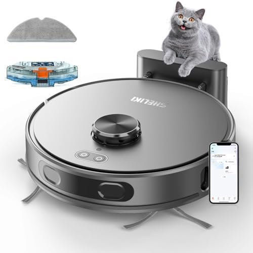Robot Vacuum and Mop, Mapping Robotic Vacuums Cleaner with...