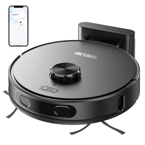 Robot Vacuum and Mop Combo, Mapping Robotic Vacuums Cleaner...