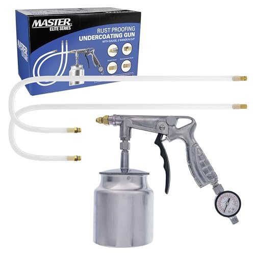 Master Elite Air Rust Proofing and Undercoating Gun with...