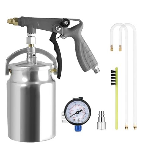 Undercoating Spray Gun with 1000ml Suction Feed...