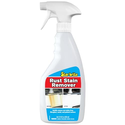 STAR BRITE Rust Stain Remover Spray - Instantly Dissolve...