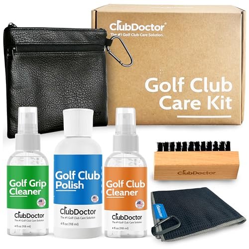 Club Doctor Golf Club Care Kit – Clean, Polish, and...