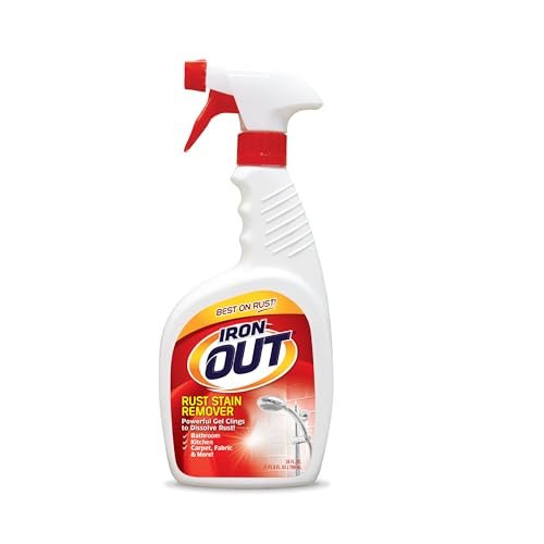 Iron OUT Rust Stain Remover Spray Gel, Remove Rust Stains...