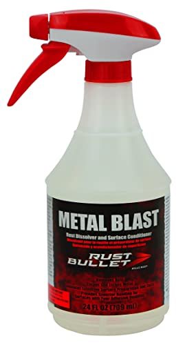 Rust Bullet Metal Blast - 24 Oz - Rust Remover...