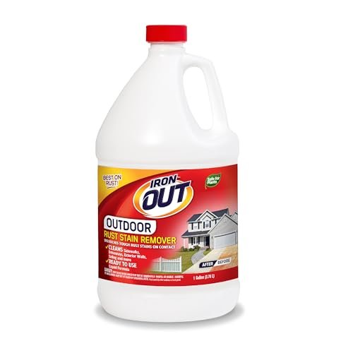 Iron OUT Liquid Rust Stain Remover, Pre-mixed, Quickly...