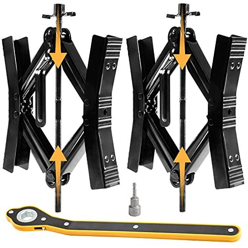 Camper Wheel Chock Stabilizer 2 Sets, Double Speed Heavy...