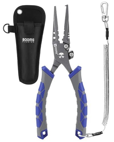 Booms Fishing Multi-Function Pliers Saltwater: 8.5