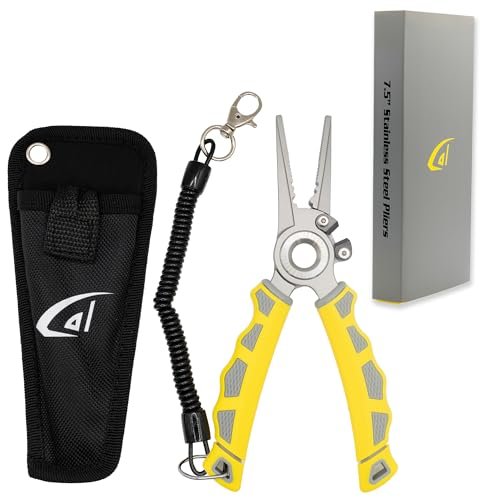 danco 7.5 Inch Fishing Pliers, 17-4 Stainless Steel,...