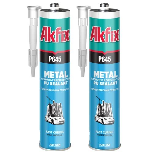 Akfix P645 Seam Sealer Automotive Beige (2x10.1 Oz.) -...