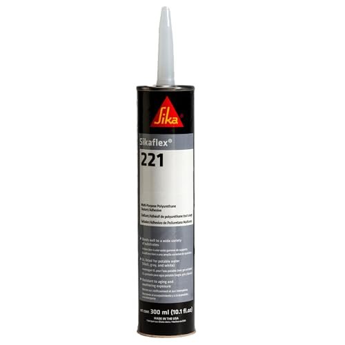 Sikaflex-221 Multi-Purpose Polyurethane Sealant/Adhesive,...
