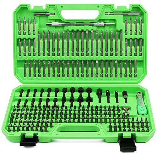 SWANLAKE 232PCS Ultimate Screwdriver Bit Set,Chrome...