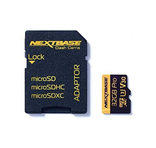 Nextbase 32GB U3 Micro SD Memory Card - with Adapter...