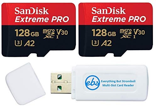 SanDisk 128GB Extreme Pro Micro SD Memory Card Works with...