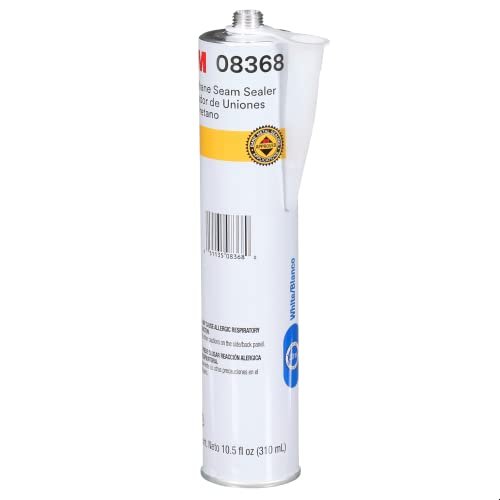 3M Urethane Seam Sealer, 08368, White Color, High Solids,...