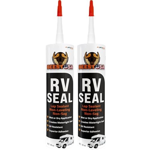 BEEST RV Roof Sealant (Non-Leveling) - 2 Pack, Lap...