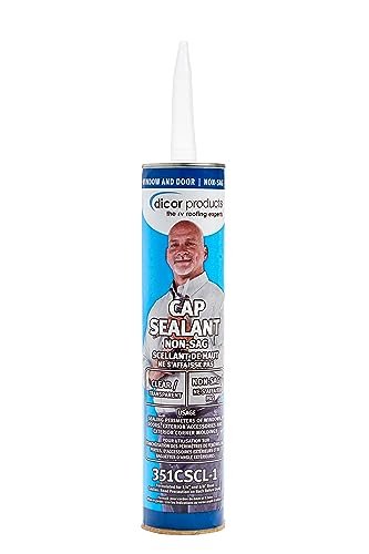Dicor 351CSCL-1 HAPS-Free Cap Sealant - Clear for RV...