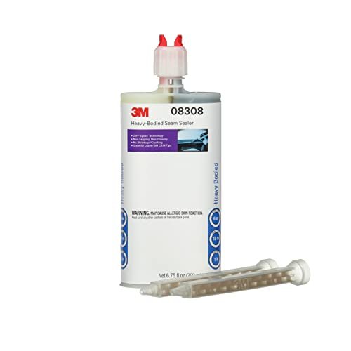 3M Heavy-Bodied Seam Sealer, 08308, Two-Part, Self-Mixing,...