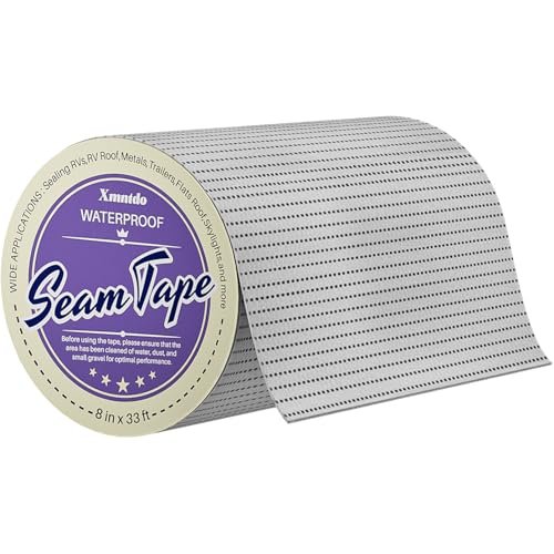 Xmntdo RV Roof Tape Sealant Waterproof, 8 Inch x 33...