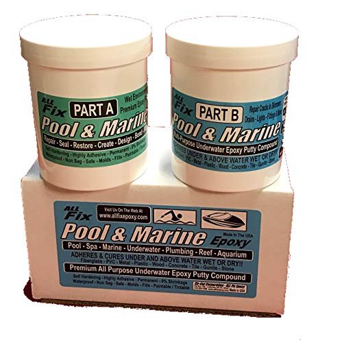 All Fix H20 Underwater EPOXY Putty Pool Marine Repair...