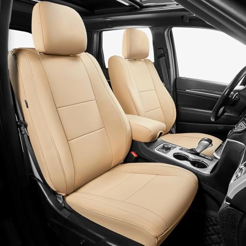 FREESOO Custom Fit Car Seat Covers Full Set for Jeep...