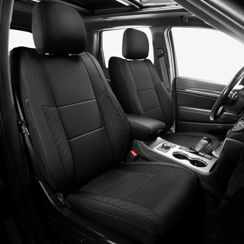 FREESOO for Jeep Grand Cherokee Seat Covers 2011-2021,...