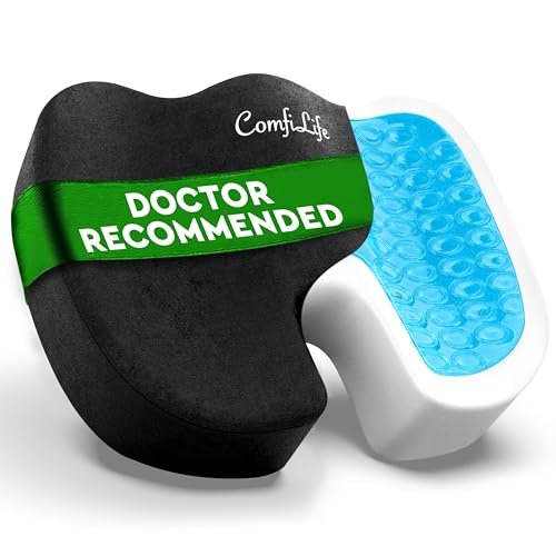 ComfiLife Premium Gel & Memory Foam Seat Cushion – Doctor...