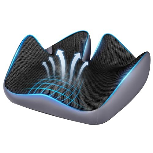 Seat Cushion for Relief Sciatica - Memory Foam Cushion...
