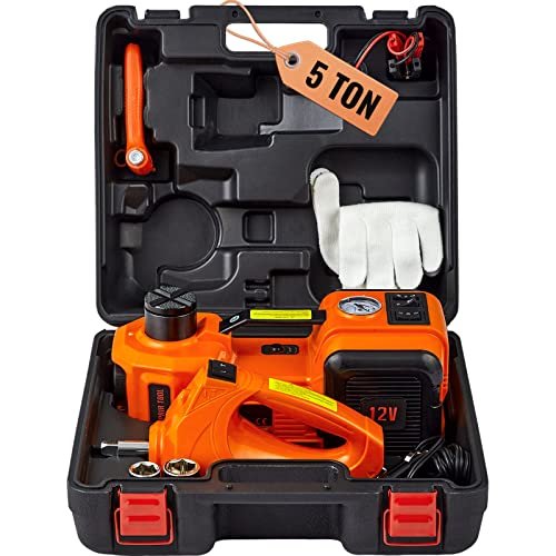 VEVOR Electric Car Jack, 5 Ton/11023 LBS Hydraulic Jack...