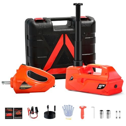 ZAISHANG Electric Car Jack 5Ton 12V Hydraulic Car Jack...