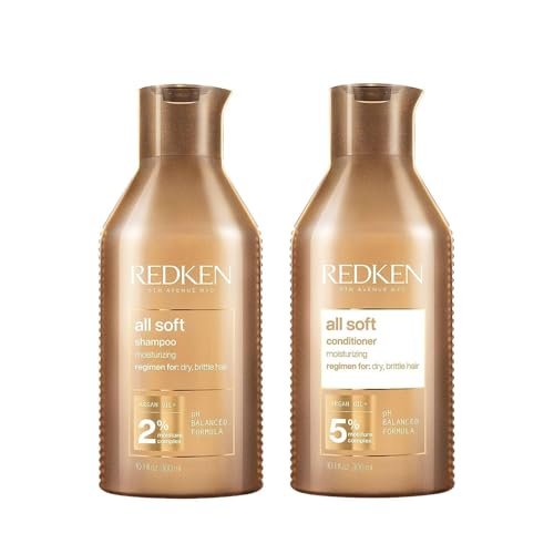 Redken All Soft Shampoo and Conditioner Set For Dry or...
