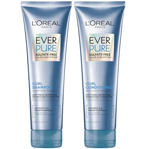 L'Oreal Paris Sulfate Free Shampoo and Conditioner for...